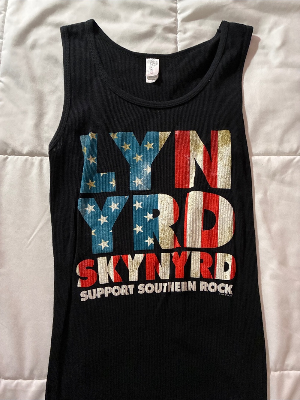 Lynyrd Skynyrd Black Graphic Tank Top
